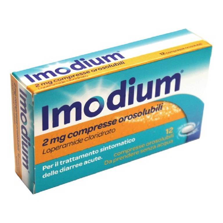 IMODIUM*12CPR OROSOL 2MG